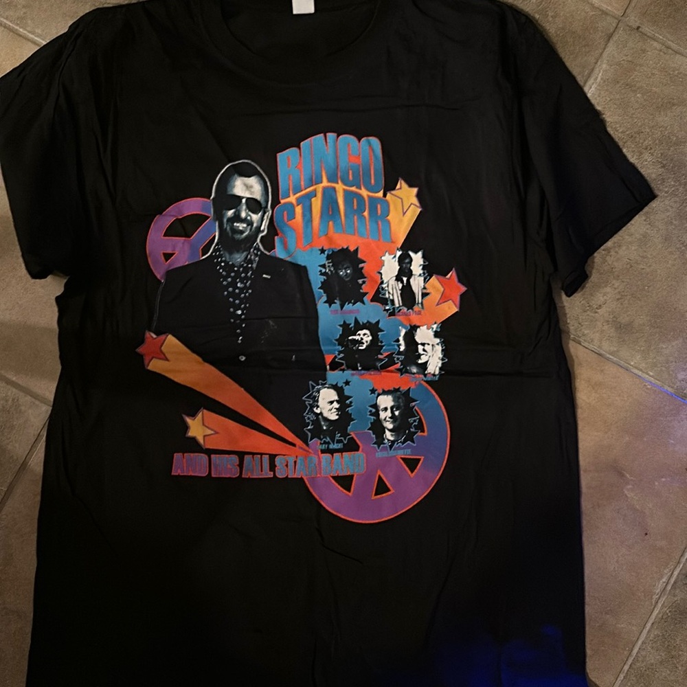 Ringo star 2010 tour tee, brand new
